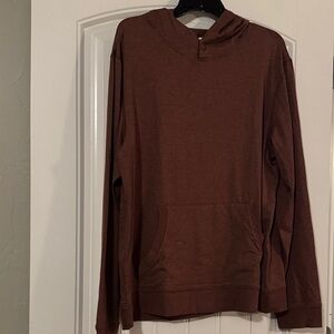 Classic Brown Men's Hoodie